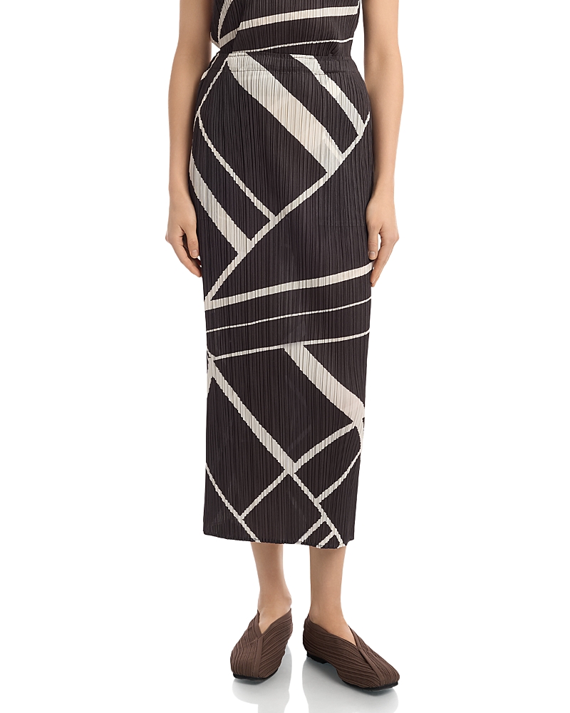 Pleats Please Issey Miyake Fold Line Skirt