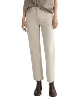 Lana Vintage High Rise Straight Jeans in Arena