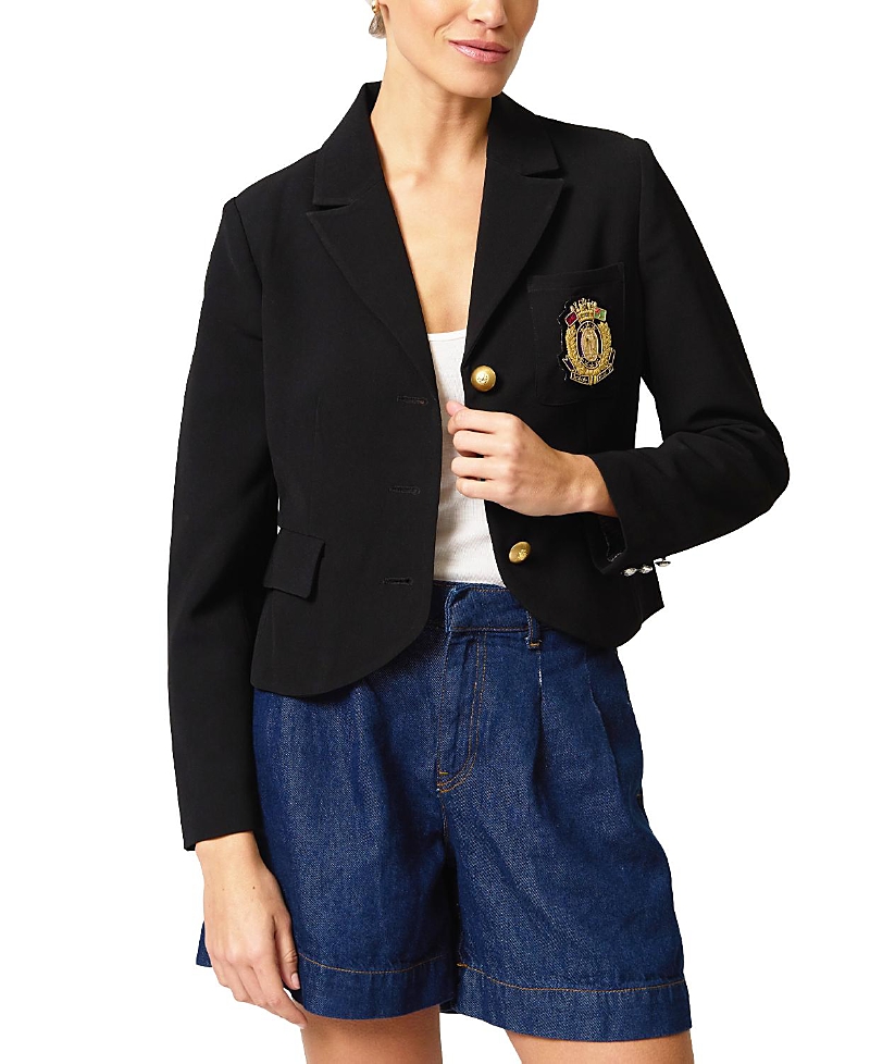 Central Park West Women's Paulie Patch Pocket Blazer