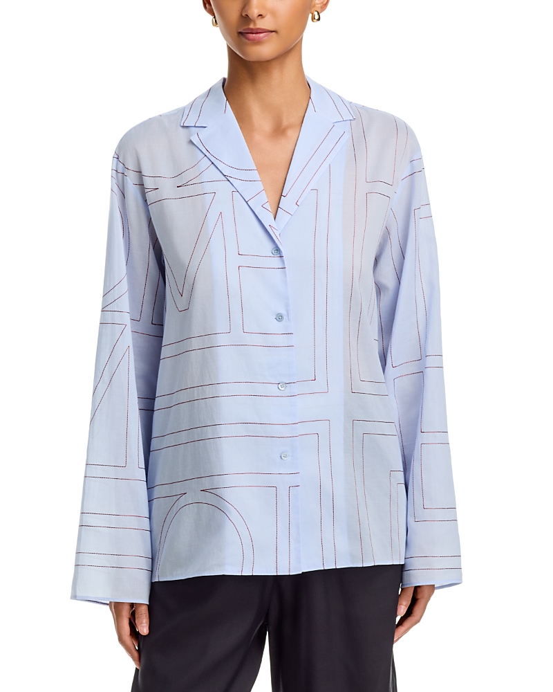 Toteme Monogram Pajama Top