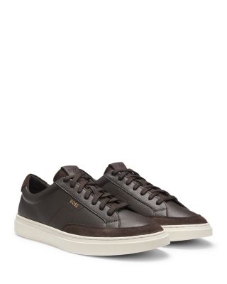 Men's Kieran Tennis Sneaker with Suede Trim