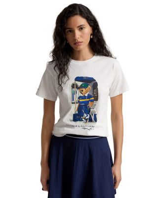US Open Polo Bear Cotton Jersey Tee