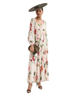 Reanna Pleated Maxi Dress