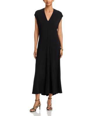 V Neck Jersey Dress