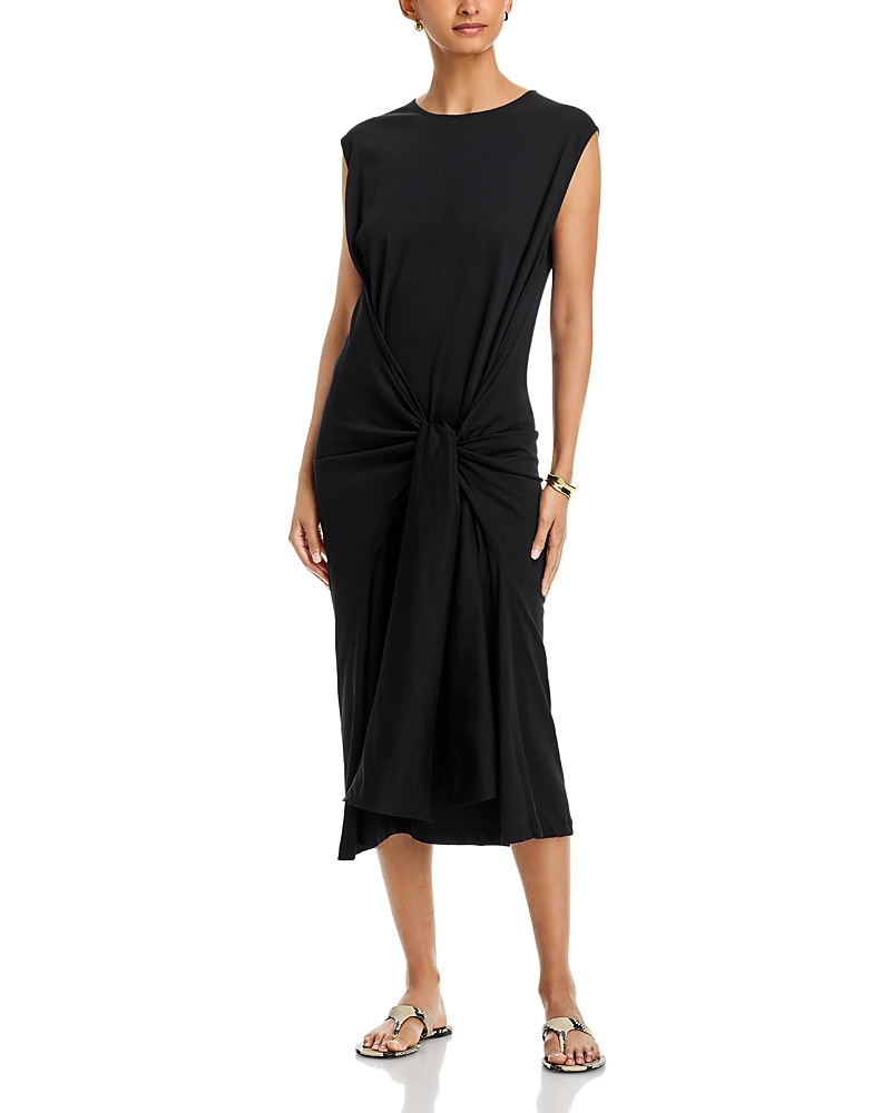 Toteme Tie Waist Jersey Dress