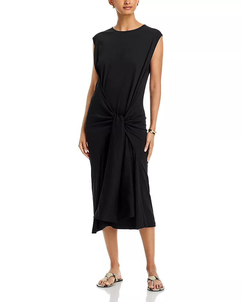 Toteme Tie Waist Jersey Dress