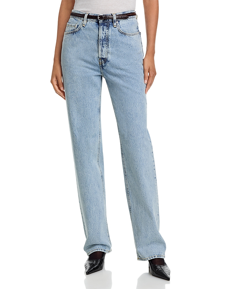 Toteme Classic Cut Jeans in Cool Blue