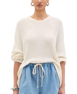  Draped Crew Knit