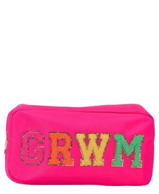 with GRWM Patch Nylon Pouch