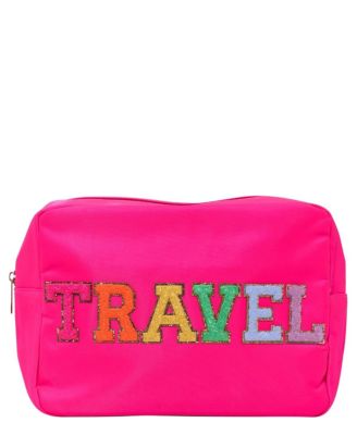  with TRAVEL Patch Nylon Pouch
