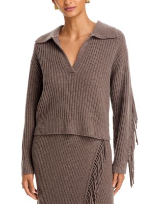 Natalia Collared Wool and Cashmere Sweater
