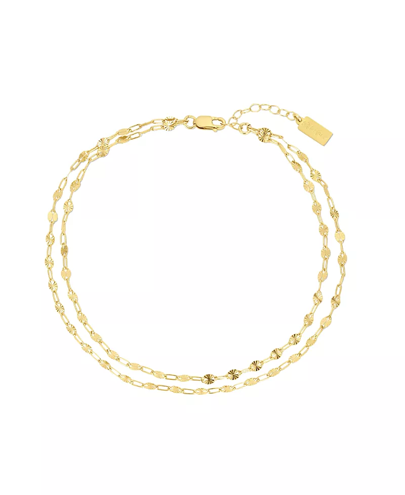 Set & Stones Millie Layered Anklet