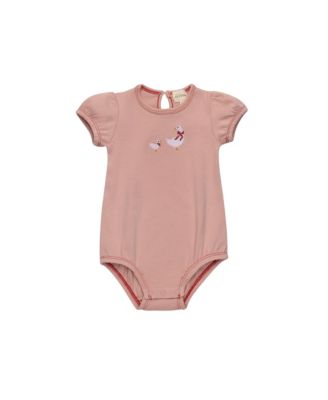 Girls' Cross Stitch Duckling Collection Romper - Baby