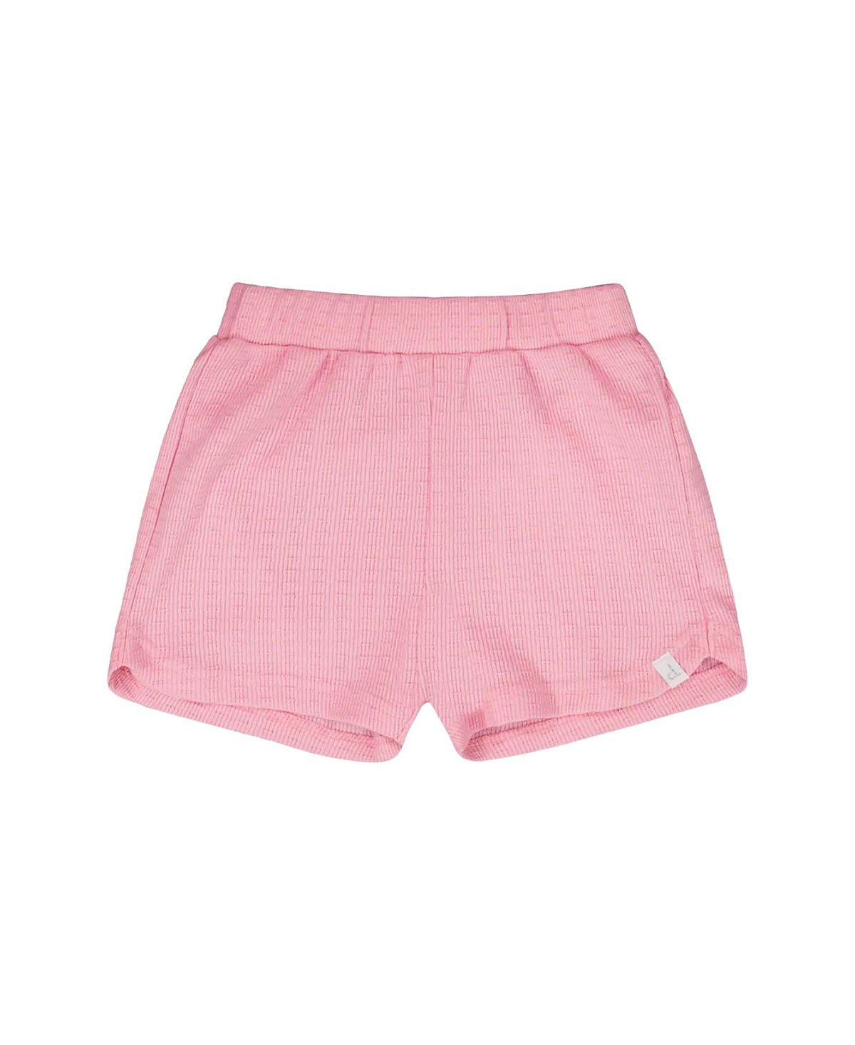 Deux par Deux Girls' Crinkle Jersey Elastic Waist Shorts - Little Kid