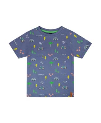 Boys' Organic Cotton Jersey Bicycle T-Shirt - Little Kid, Big Kid