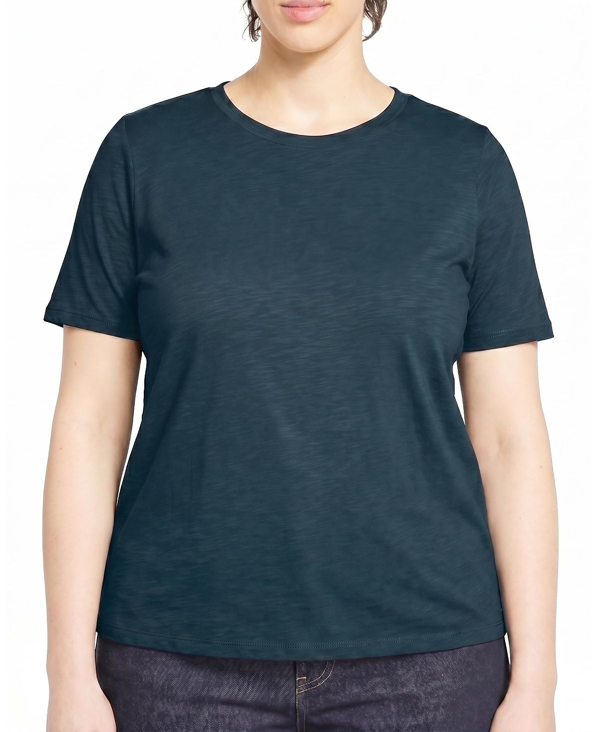 Universal Standard Women's Plus Light-As-Air Tee Rex