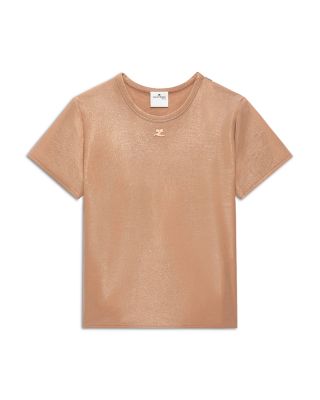 Vinyl Short Sleeve Top