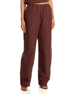 Cocoon Wide Leg Track Pants