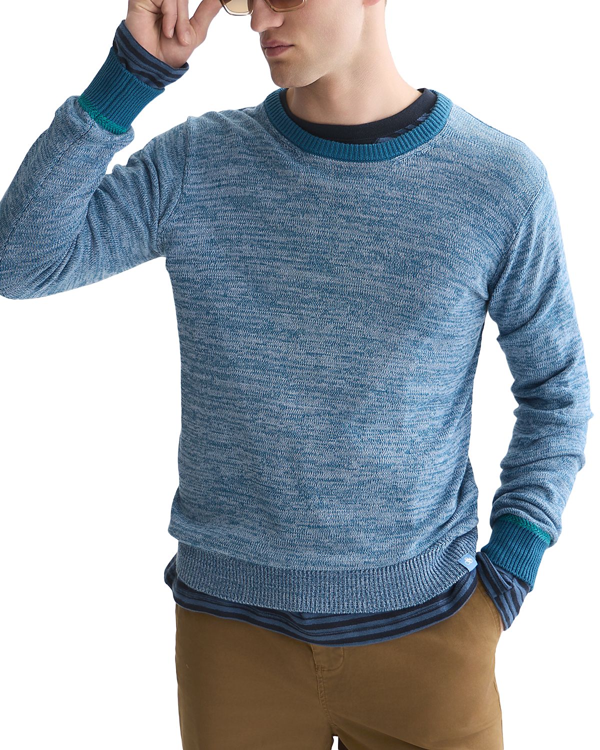 Scotch & Soda Melange Textured Sweater