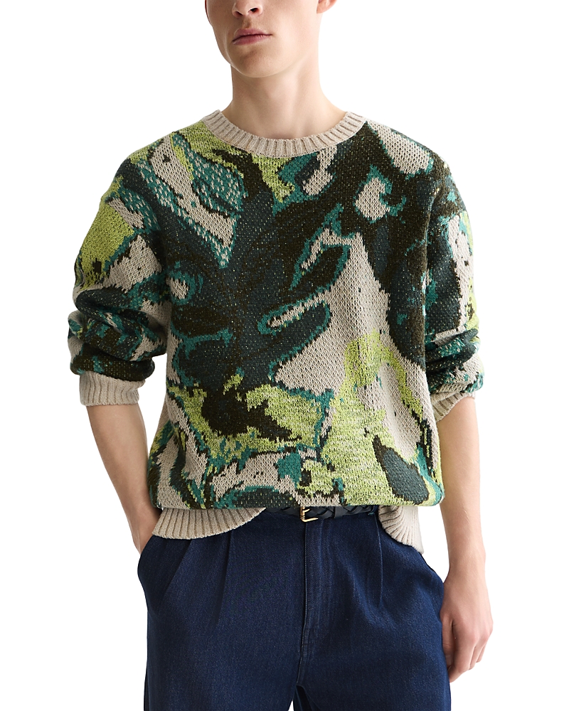 Scotch & Soda Watercolor Plant Sweater