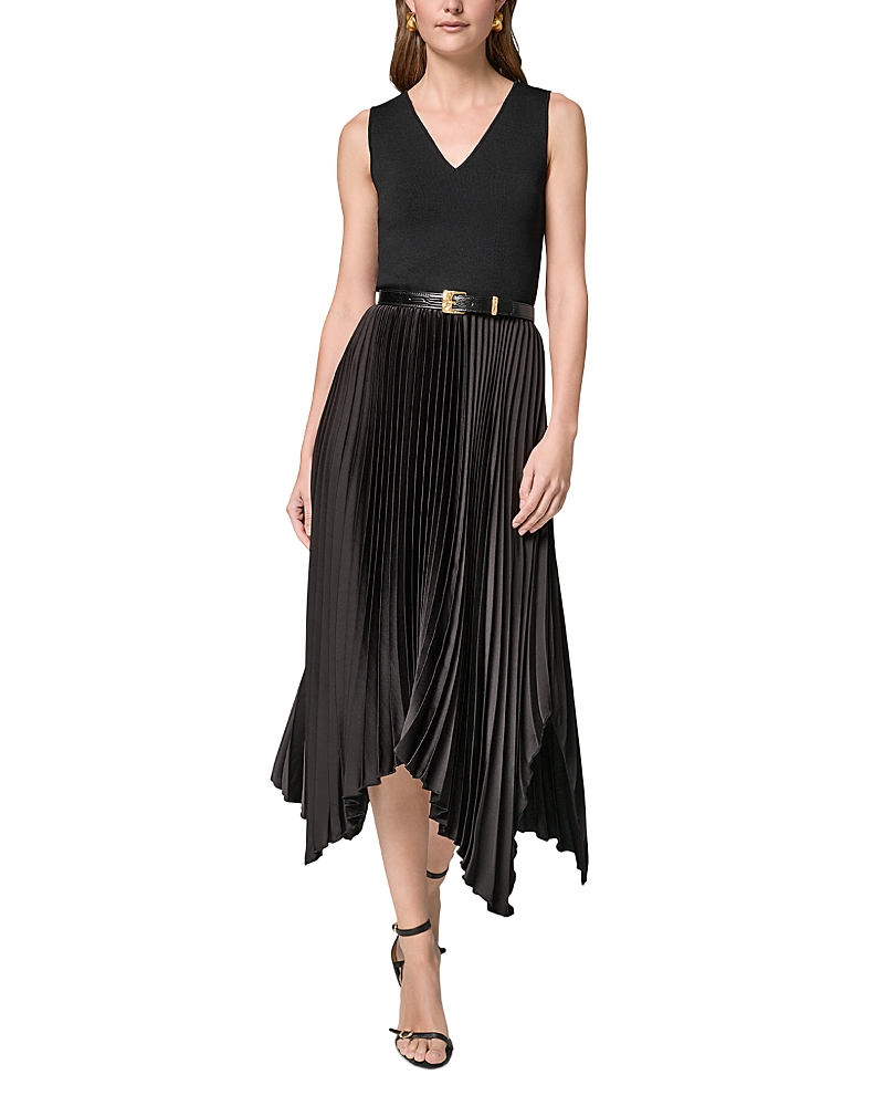 Donna Karan New York Mixed Media Dress