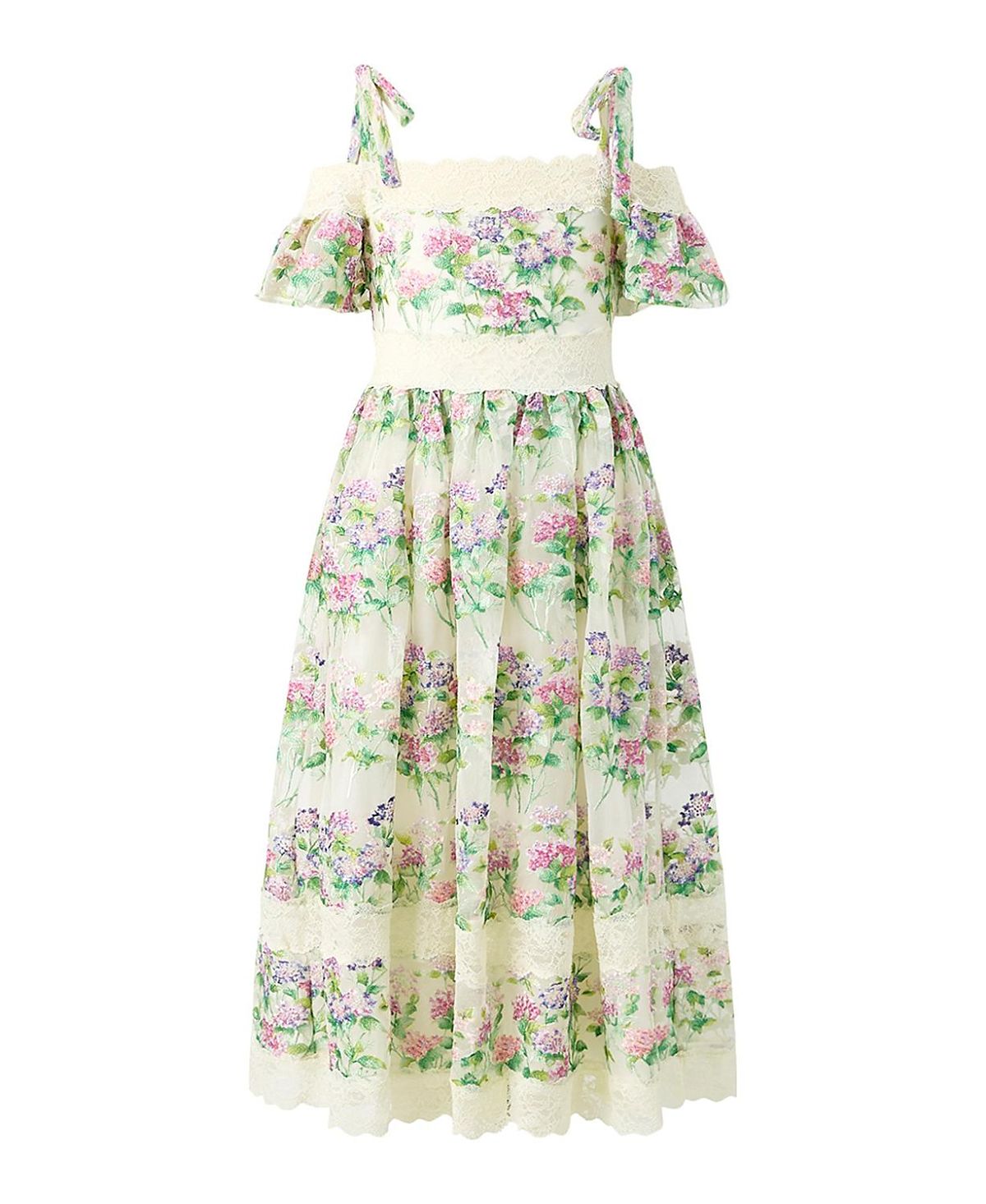 Marlo Kids Girls' Clementine Embroidered Maxi Dress - Little Kid, Big Kid