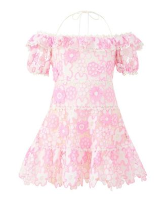  Girls' Hayley Embroidered Mini Dress - Little Kid, Big Kid
