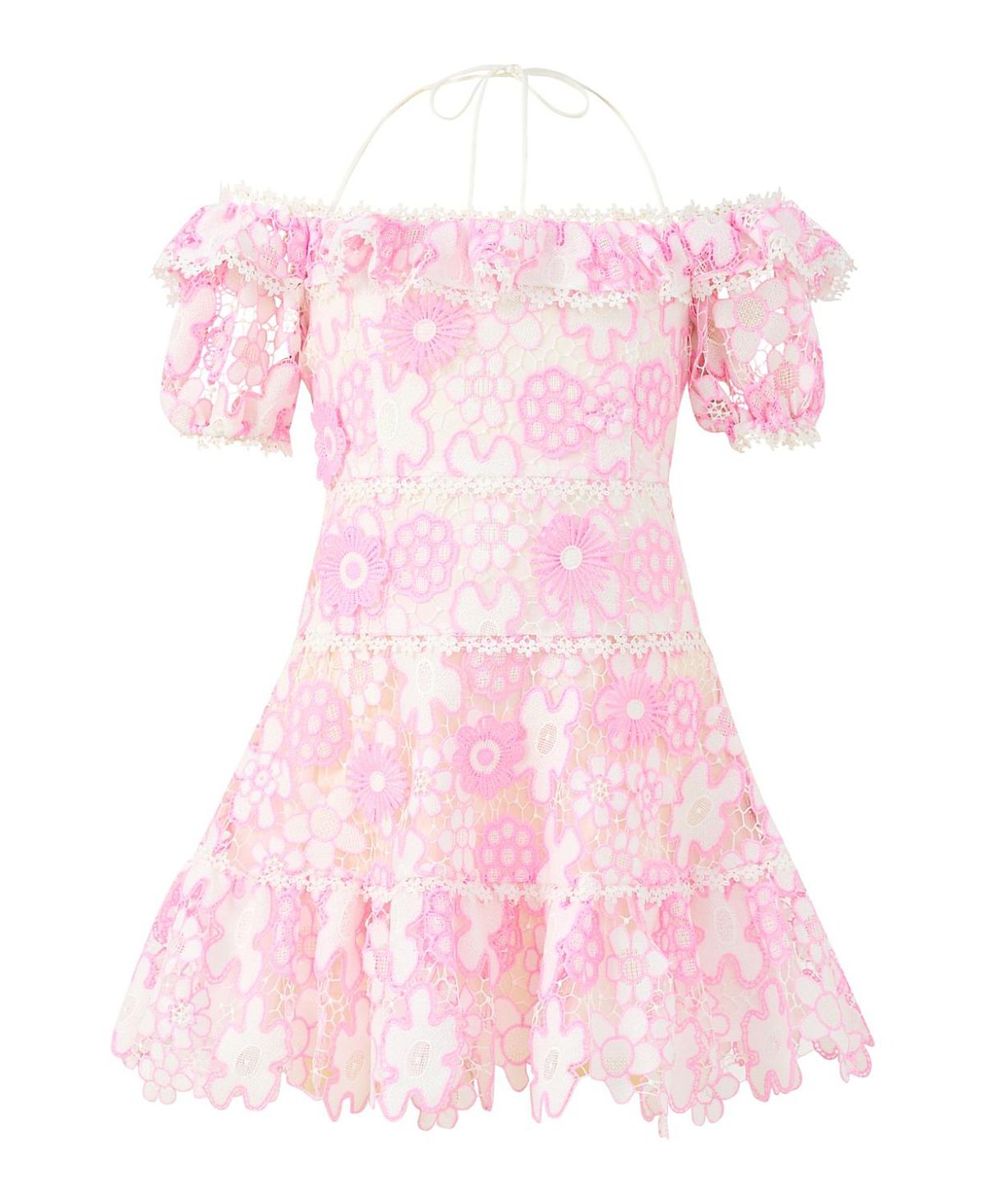 Marlo Kids Girls' Hayley Embroidered Mini Dress - Little Kid, Big Kid