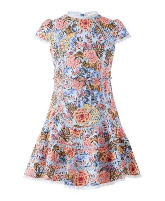  Girls' Iliana Cotton Mini Dress - Little Kid, Big Kid