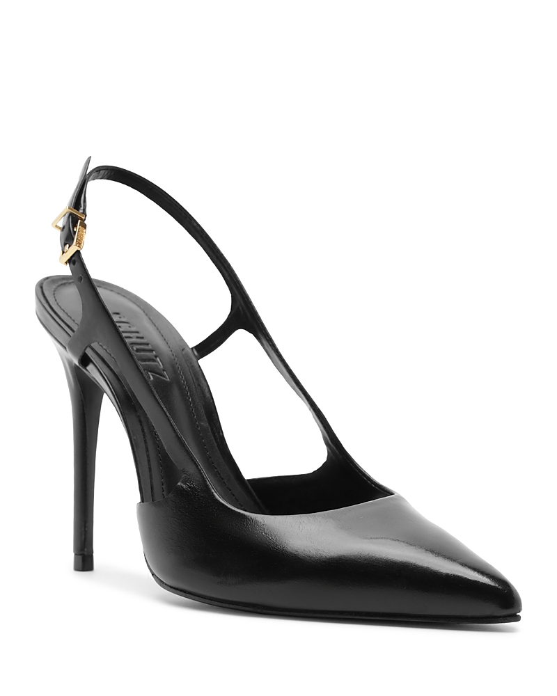 Schutz Women's Boris Leather Slingback Pumps