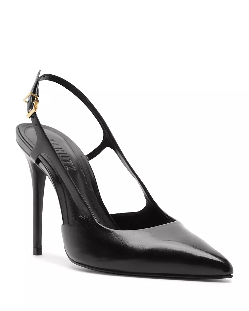 Schutz Women's Boris Leather Slingback Pumps