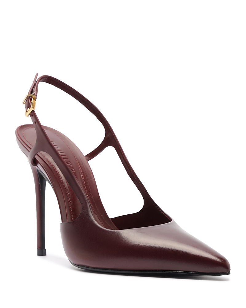 Schutz Women's Boris Leather Slingback Pumps · 5.5