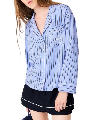 Cyjama Crinkled Button Front Shirt