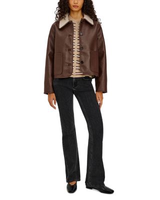 Terra Faux Leather Jacket - thumbnail 2