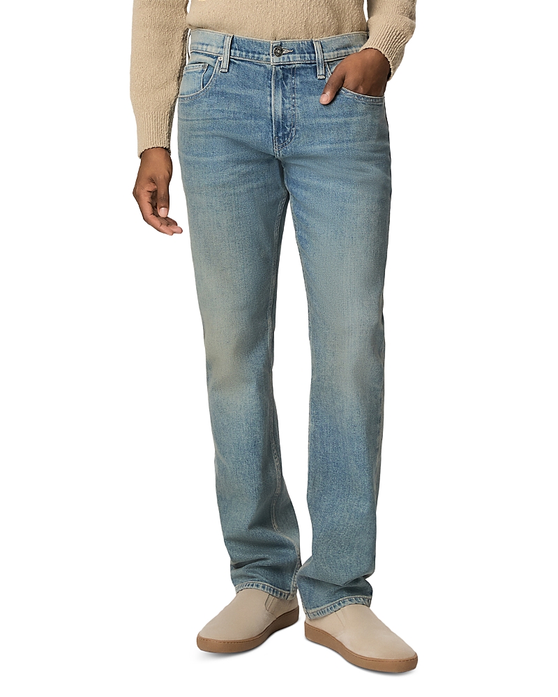 Paige Normandie Straight Fit Stretch Cotton 32 Jeans in Gable