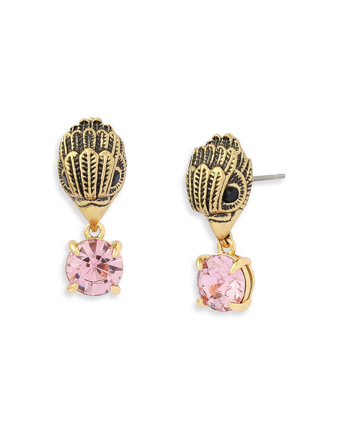 Kurt Geiger London Signature Eagle Stone Drop Earrings