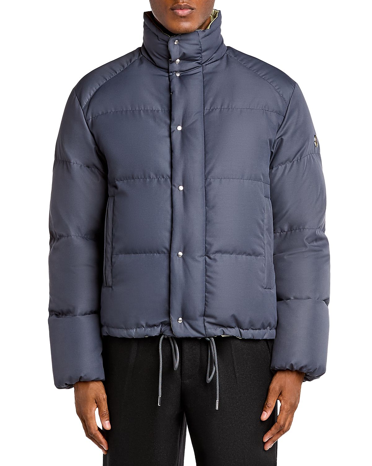 Moncler Verone Stand Collar Quilted Down Puffer Jacket