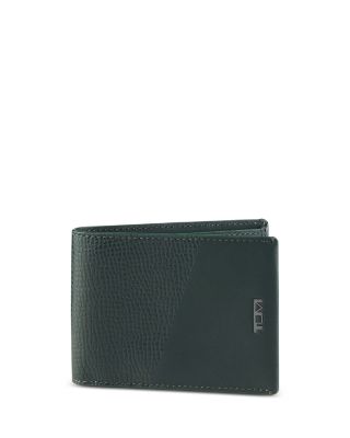 Leather Double Billfold Wallet