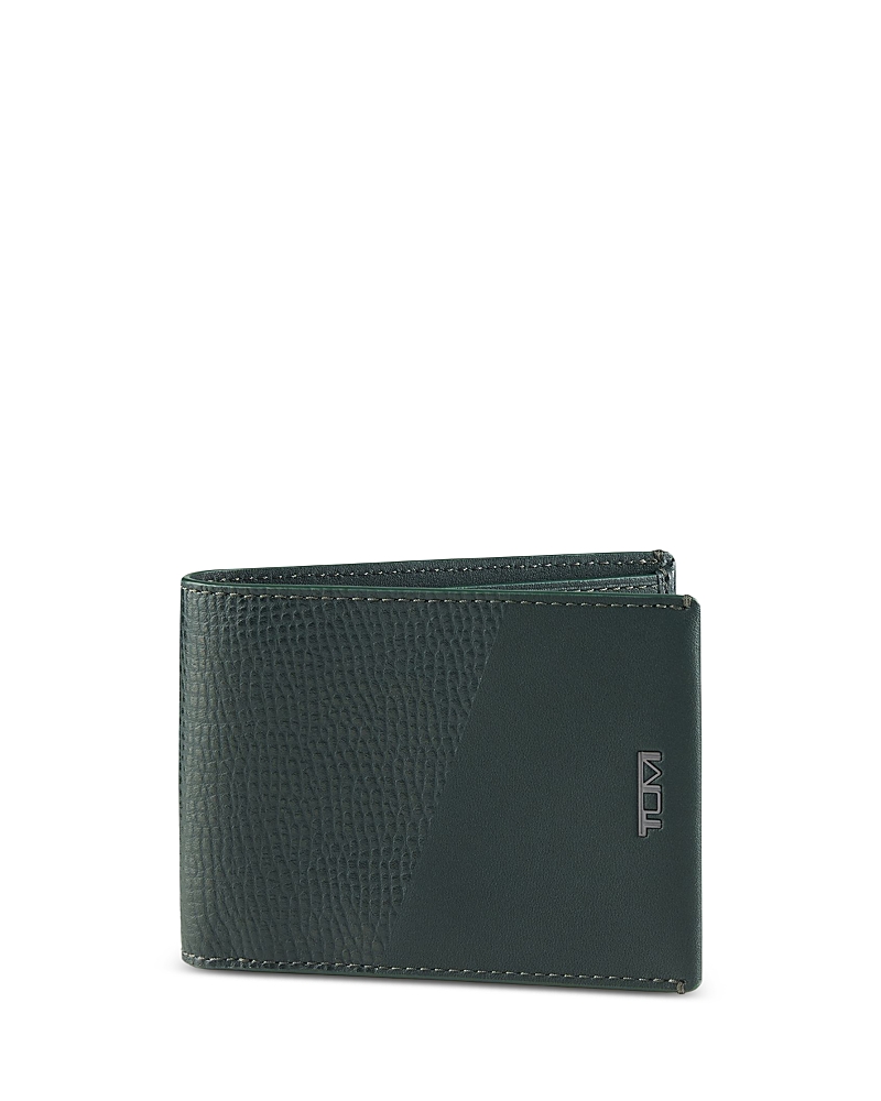 Tumi Leather Double Billfold Wallet