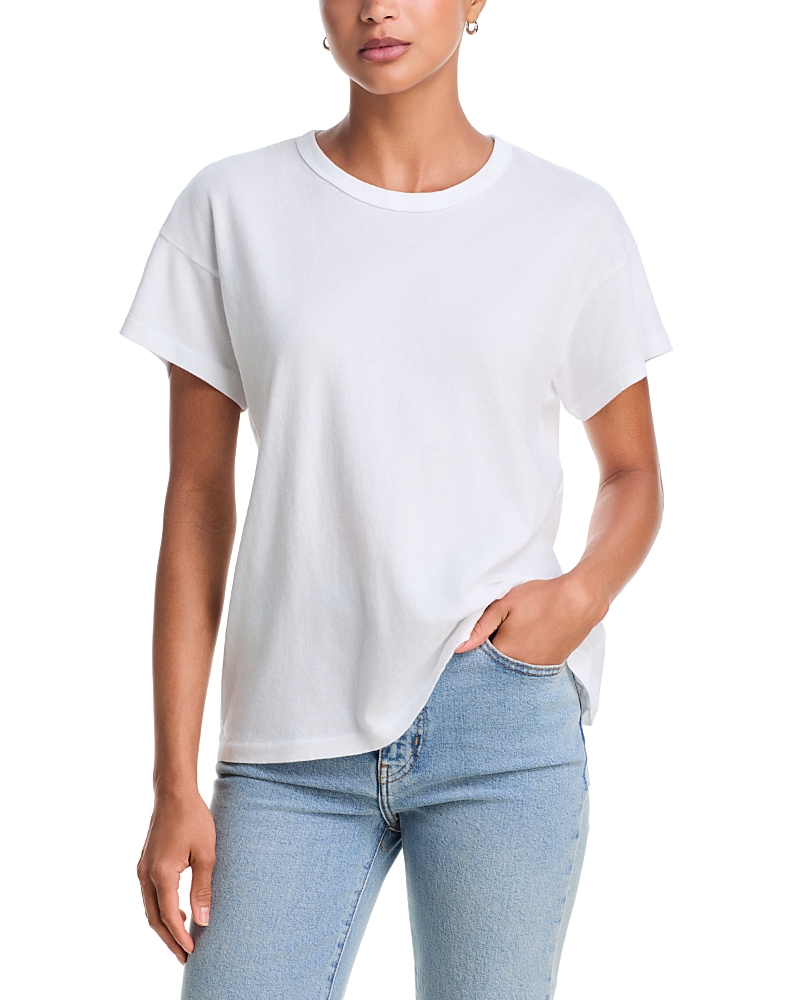 The Great. The Boxy Cotton Crewneck Tee