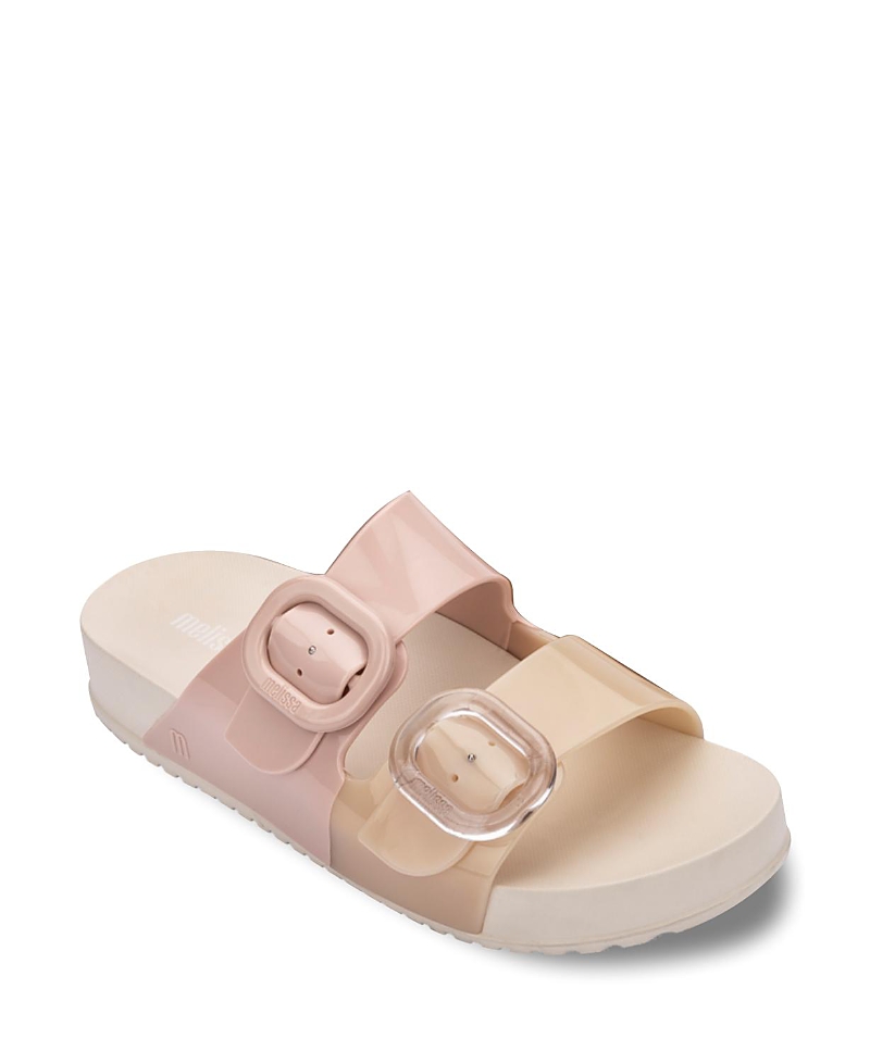 Melissa Women's Cozy Slip On Buckled Slide Sandals