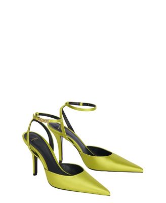 Balmain Women's Satin Strappy Courts
