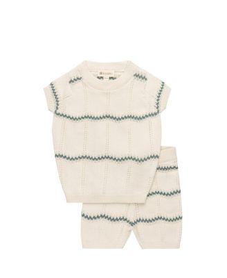 Boys' Looms Holland Collection Wave Knit 2 Piece Set - Baby, Little Kid