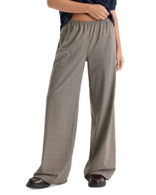 The Pull On Plaid Trousers