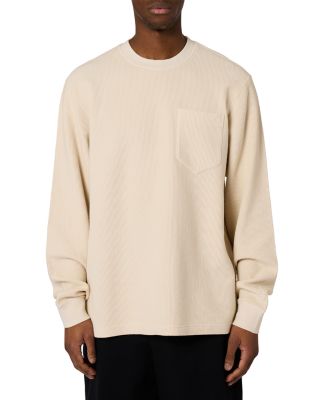 Crewneck Pocket Cotton Shirt
