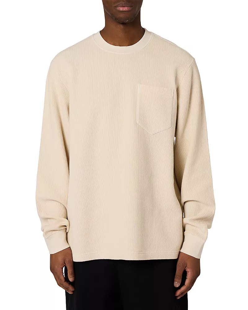 Ps Paul Smith Crewneck Pocket Cotton Shirt