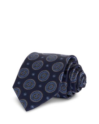 Silk Classic Floral Medallion Tie - Exclusive