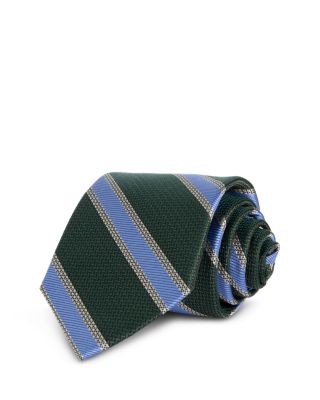 Silk Classic Stripe Tie - Exclusive