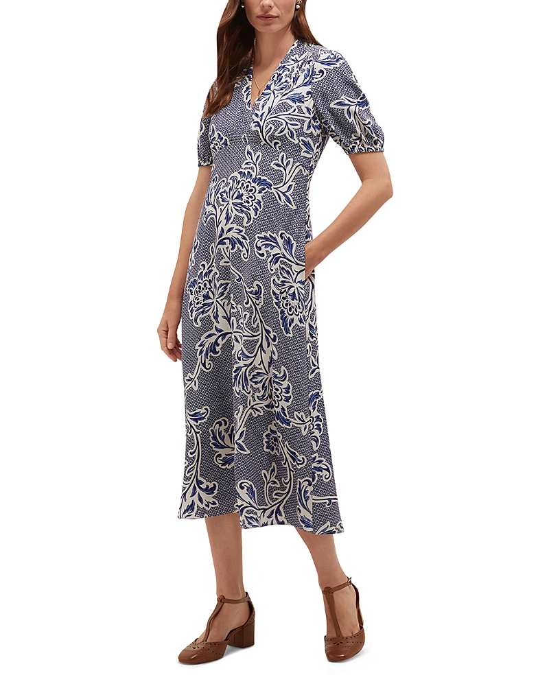 Hobbs London Sidonie Floral Midi Dress