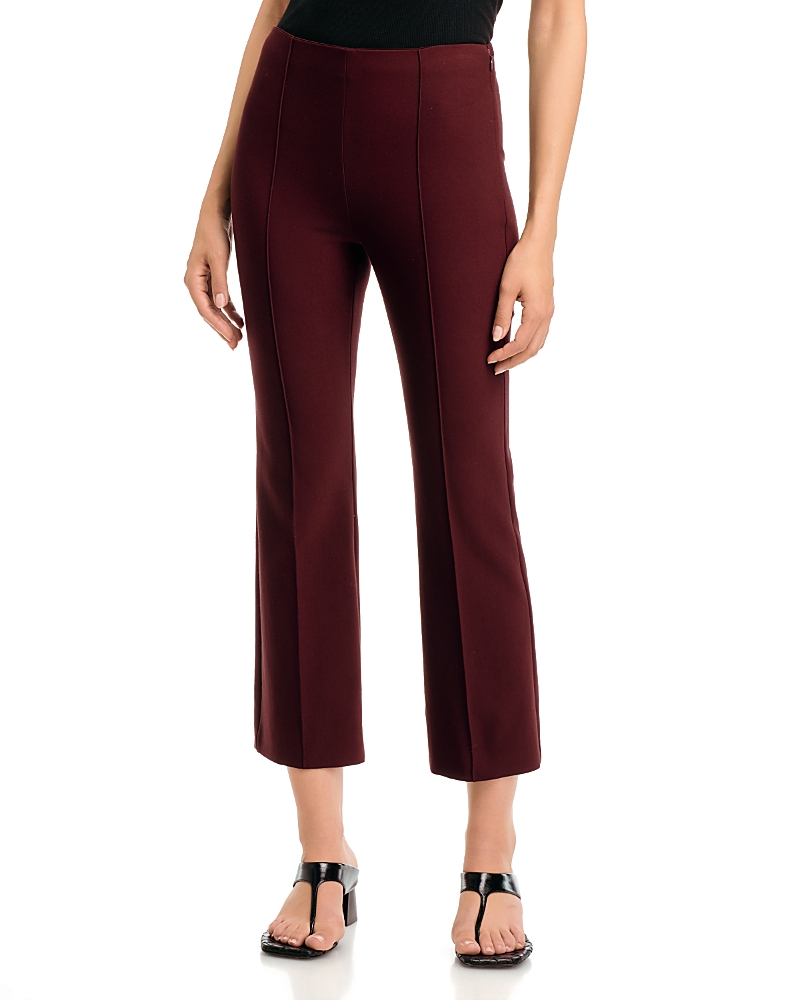 Vince Mid Rise Pintucked Cropped Pants